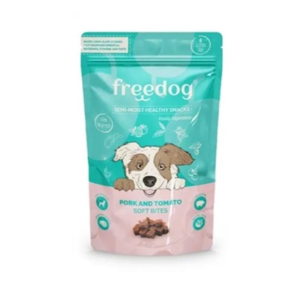 Picture of Freedog Semi-Moist Dog Snack Pork & Tomato 100g – 70% Fresh
